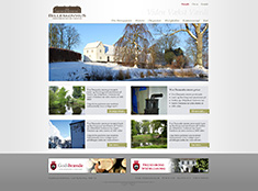 Billeskovhus website forside