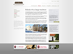 Billeskovhus website underside
