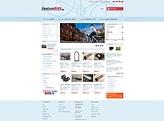 FantomBike webshop forside